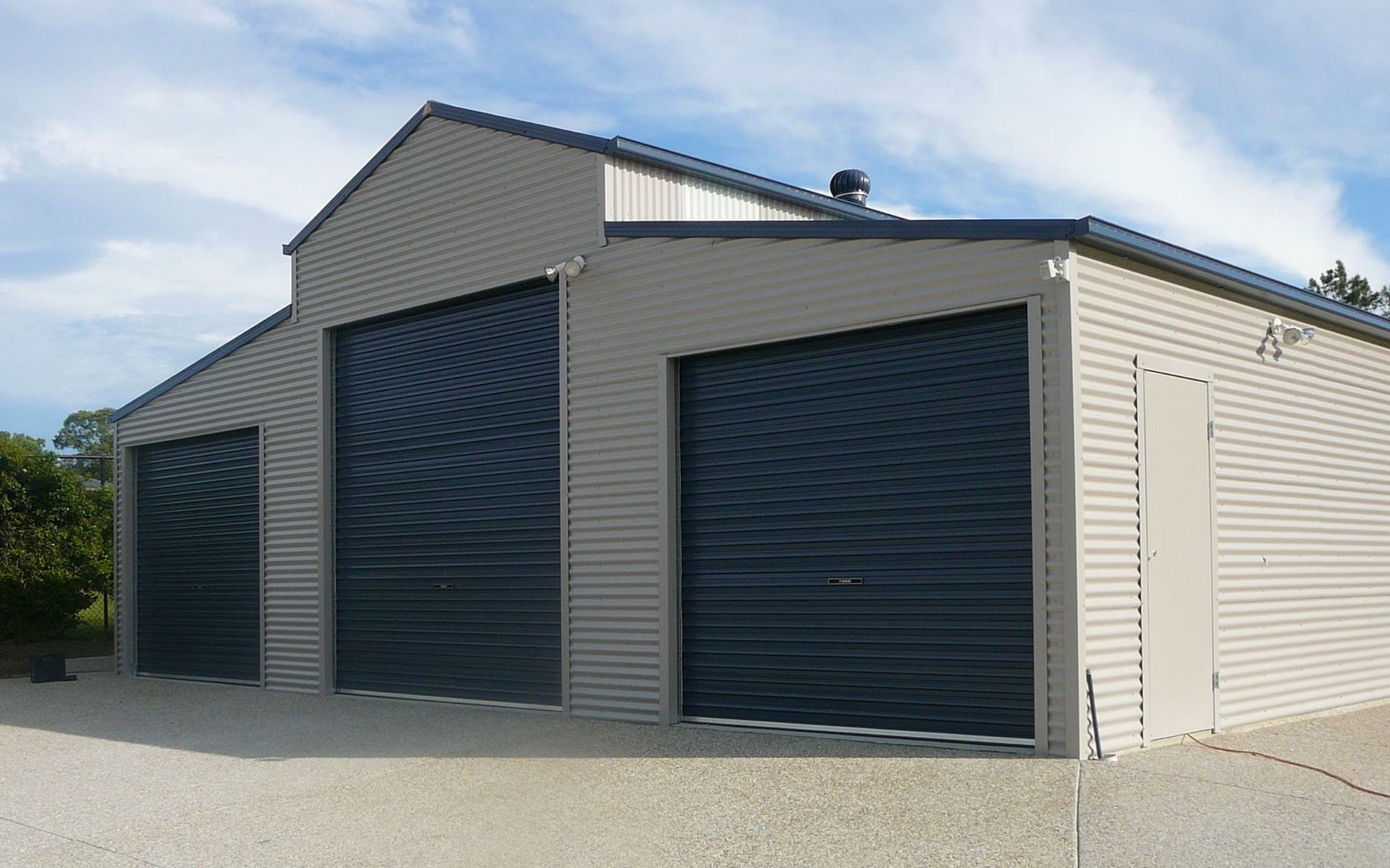 Large Corrugated Barn — ShedPro Constructions in Tuncurry, NSW