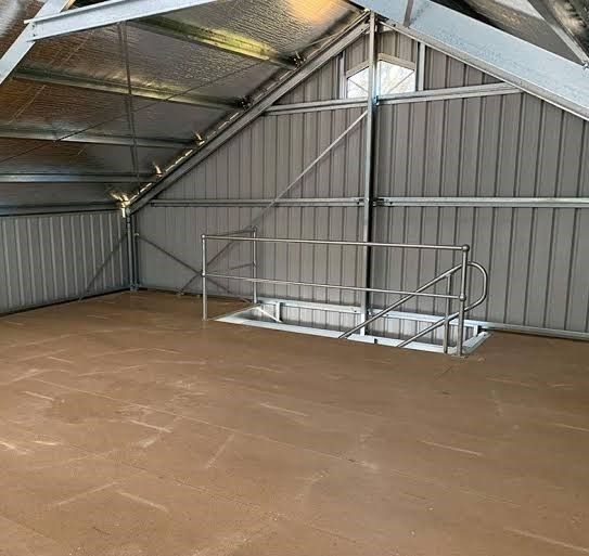 Upstairs Mezzanine Wauchope — ShedPro Constructions in Gloucester, NSW