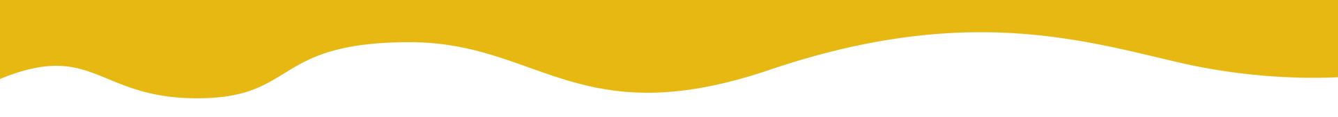 Yellow Wavy Divider