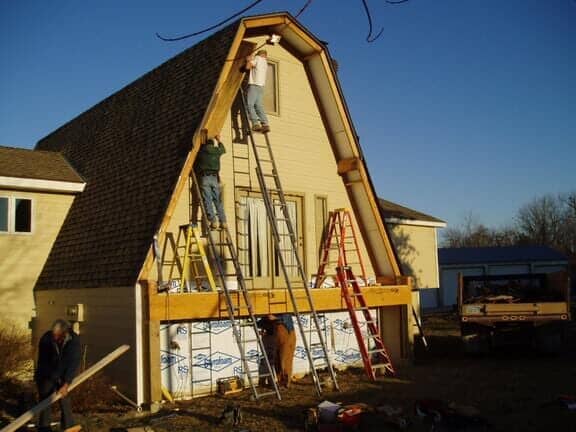 A Frame build — Lee Schmid Construction in Spring Hill, KS