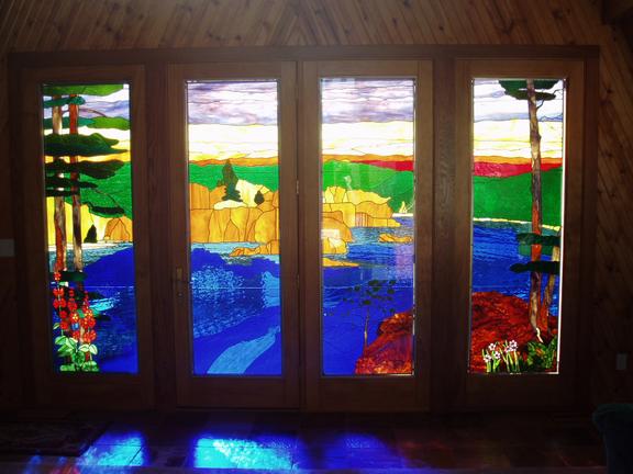 Stained Glass — Lee Schmid Construction in Spring Hill, KS