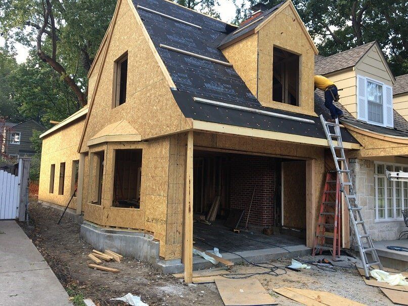 Roof Construction — Lee Schmid Construction in Spring Hill, KS