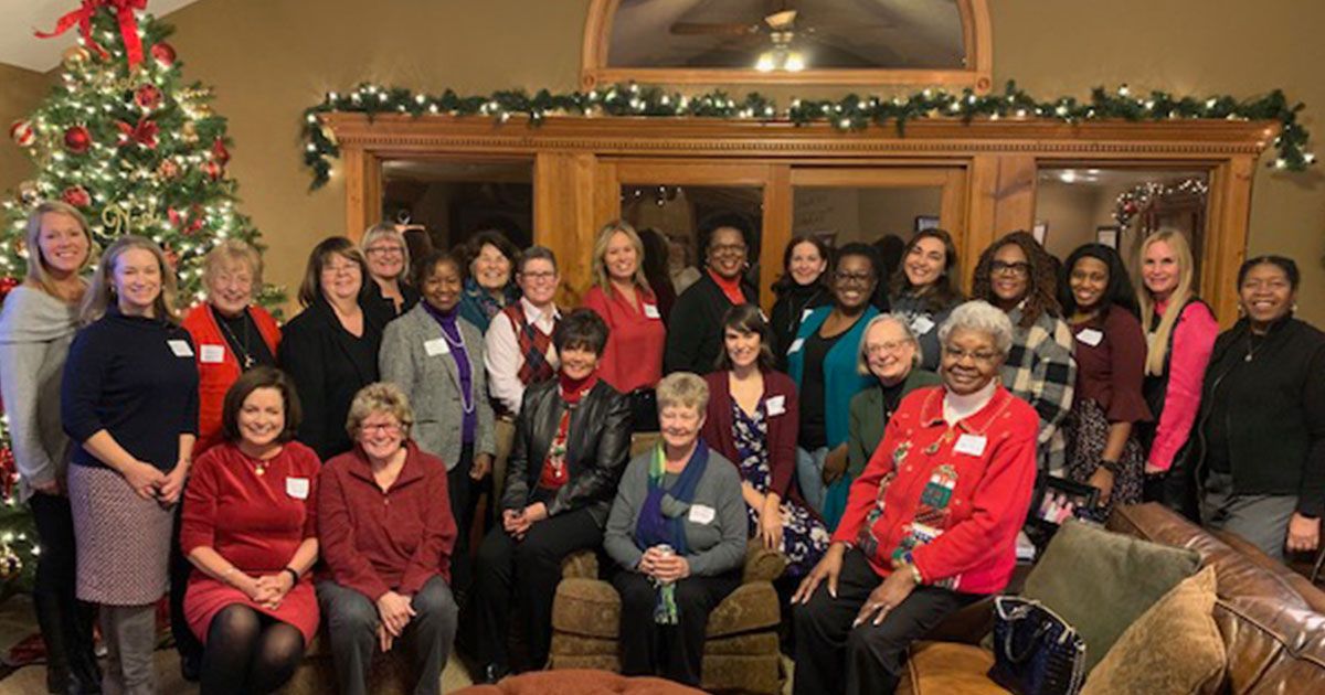 A meeting of Wyandotte County elected women over the winter break.