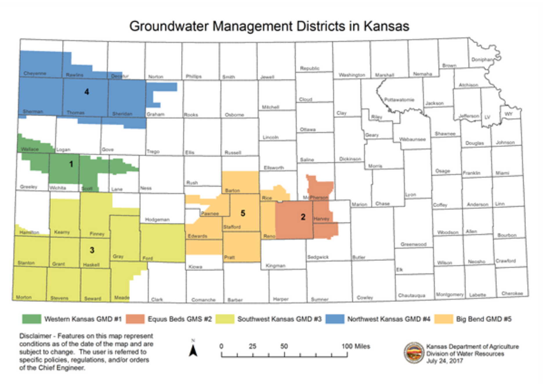 Groundwater Management Districts in Kansas