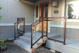 Backyard deck - Handrail Contractor in Bonney lake WA