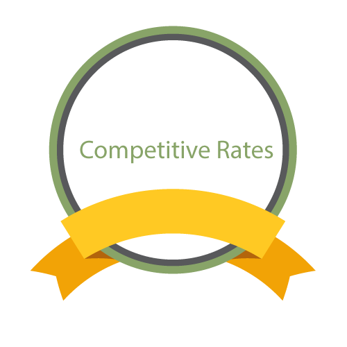 Competitive rates