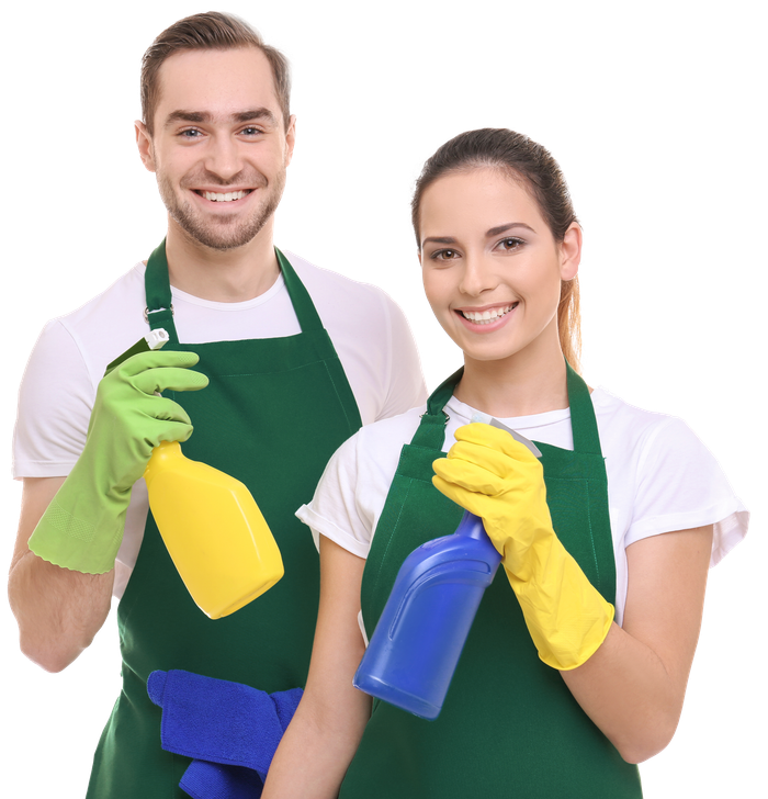 Cleaning team