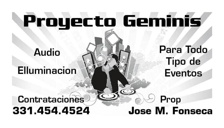 Proyecto Geminis BC — Aurora, IL — Wally’s Printing