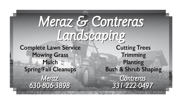 Meraz & Contreras — Aurora, IL — Wally’s Printing