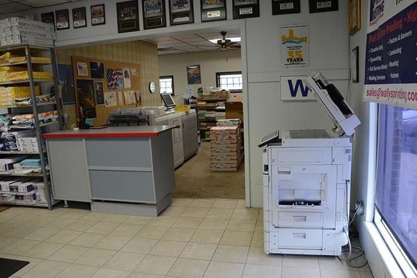 Business Interior Setup — Aurora, IL — Wally’s Printing