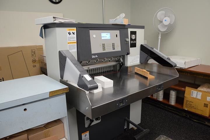 A machine used for business printing in Naperville, IL