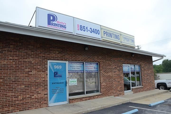 Business Location — Aurora, IL — Wally’s Printing
