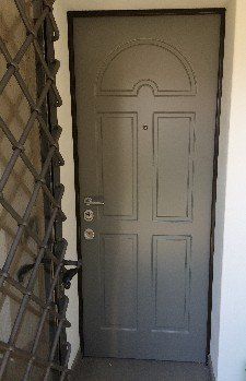 Porta blindata in legno