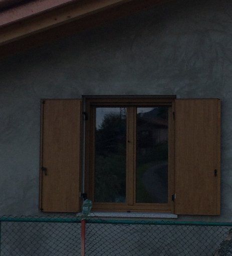 Portafinestra con due finestre