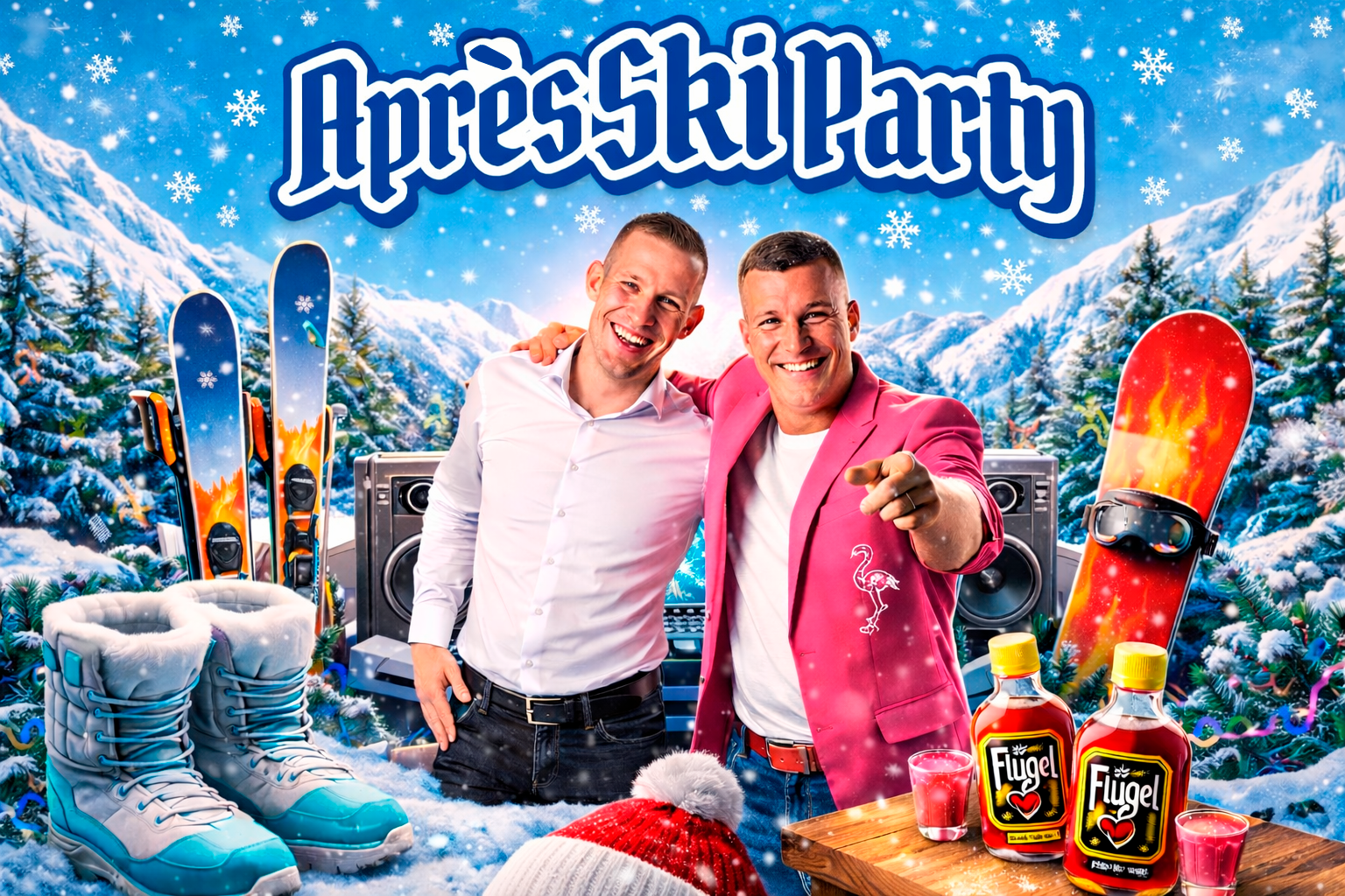 Aprés ski party, Feest DJ Eric, Tim Schalkx