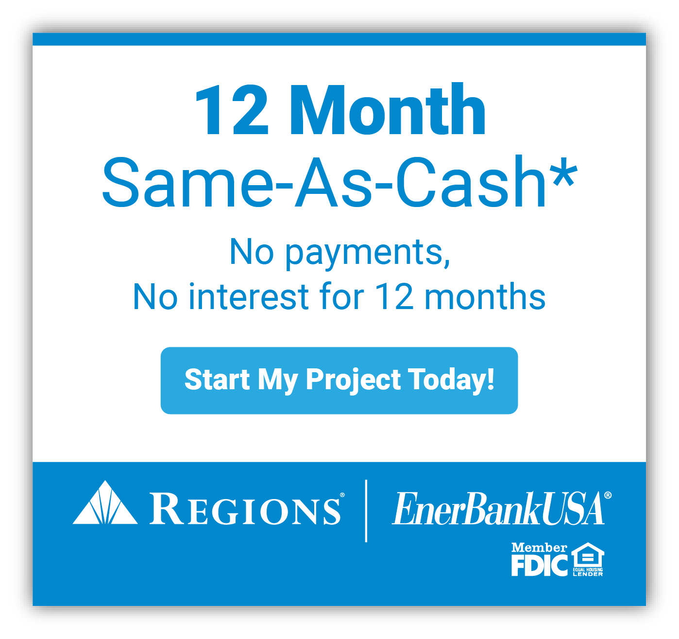 12 month same as cash – Salisbury, MD - Mike Houck Construction LLC