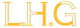 L.H.G. in golden letters.