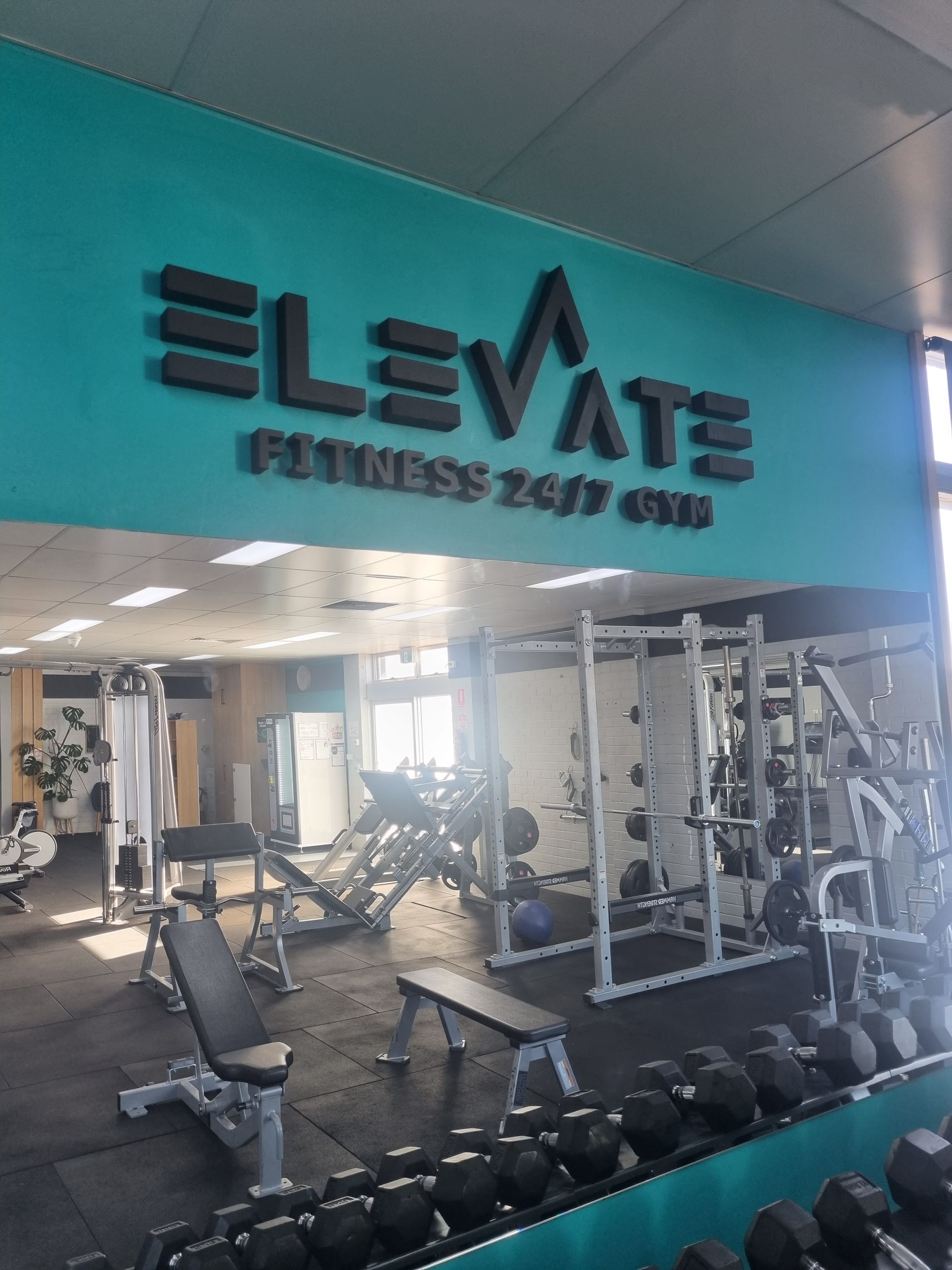CNC, Waterjet Cutter, Signwriting, Business Logo, Waterjet, Elevate Fitness
