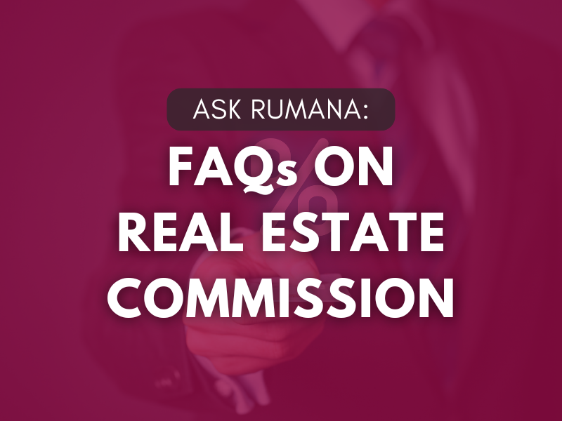 FAQ's on Real Estate with Rumana Jabeen