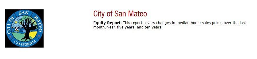 A logo for the city of san mateo is shown