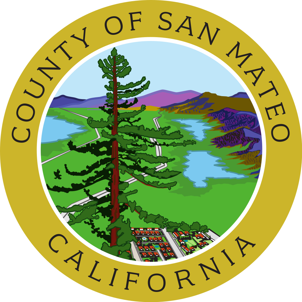 The seal of the county of san mateo in california