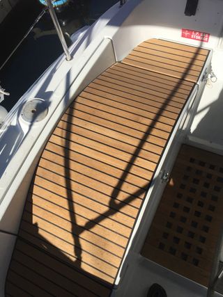 Boat Teak Deck Maintenance and Cleaning