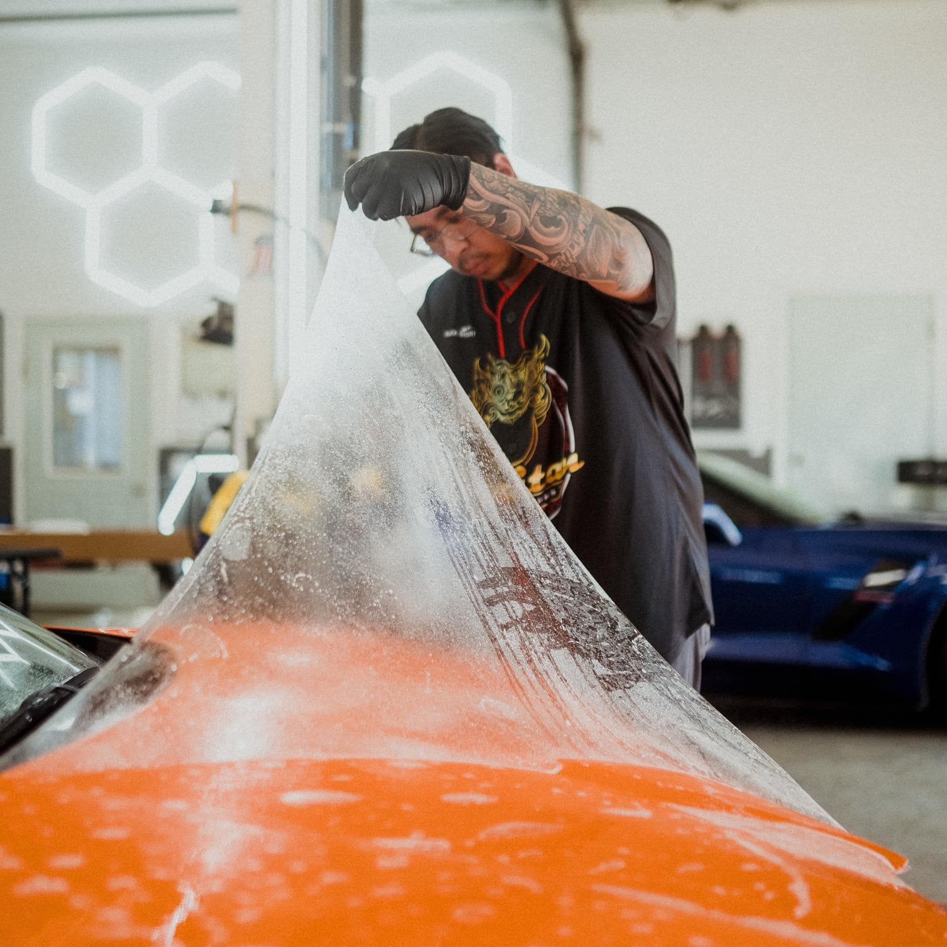 DIY paint protection film