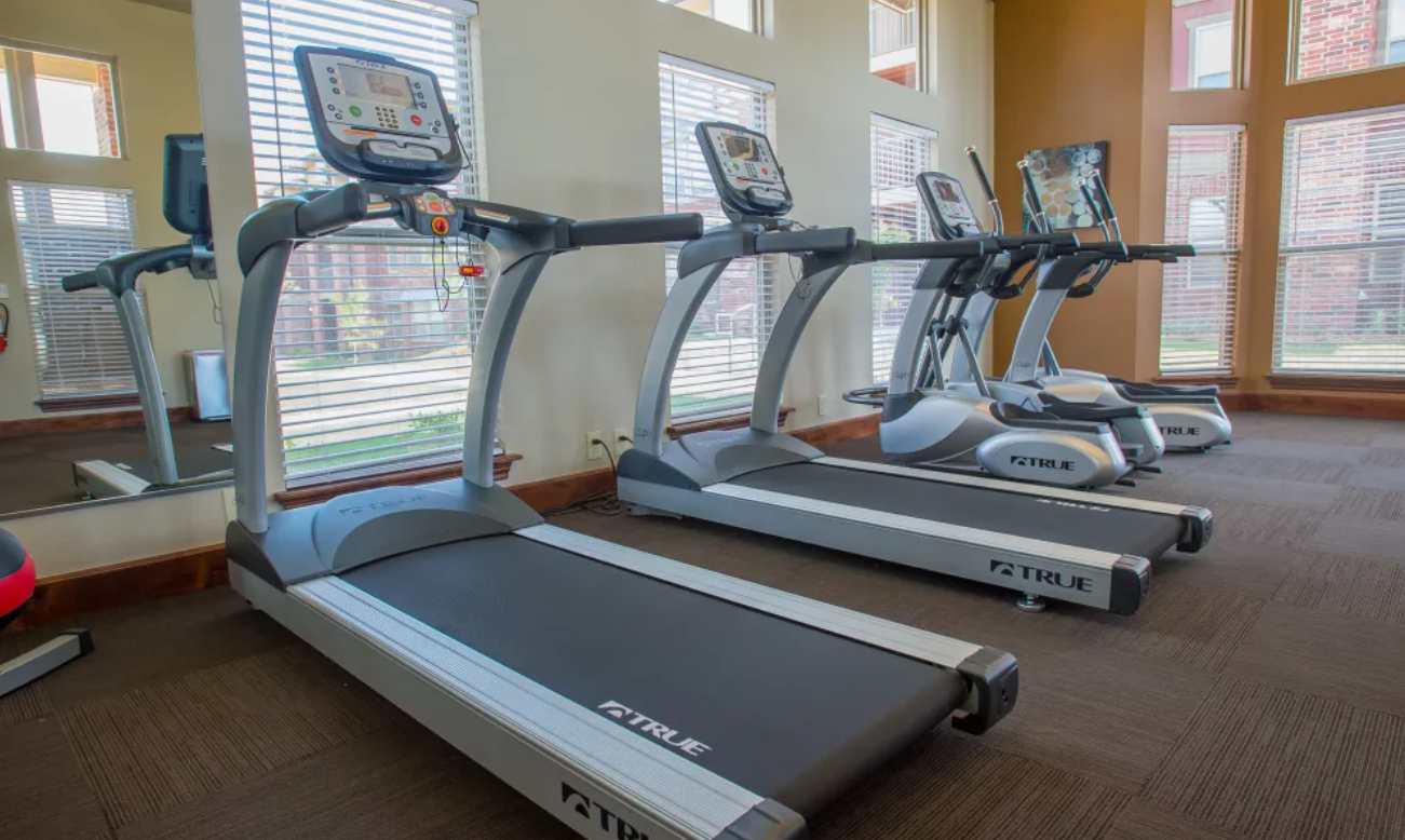 Gym Photo With Treadmills