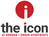 the icon at norman - urban apartments logo - click for the homepage