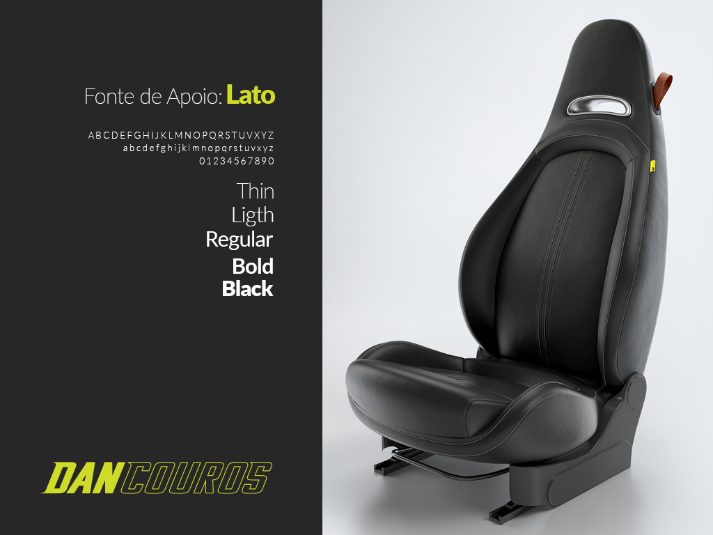 Uma cadeirinha de carro preta com a palavra lato