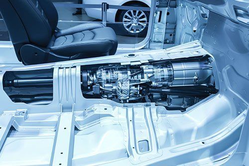 telaio di una vettura