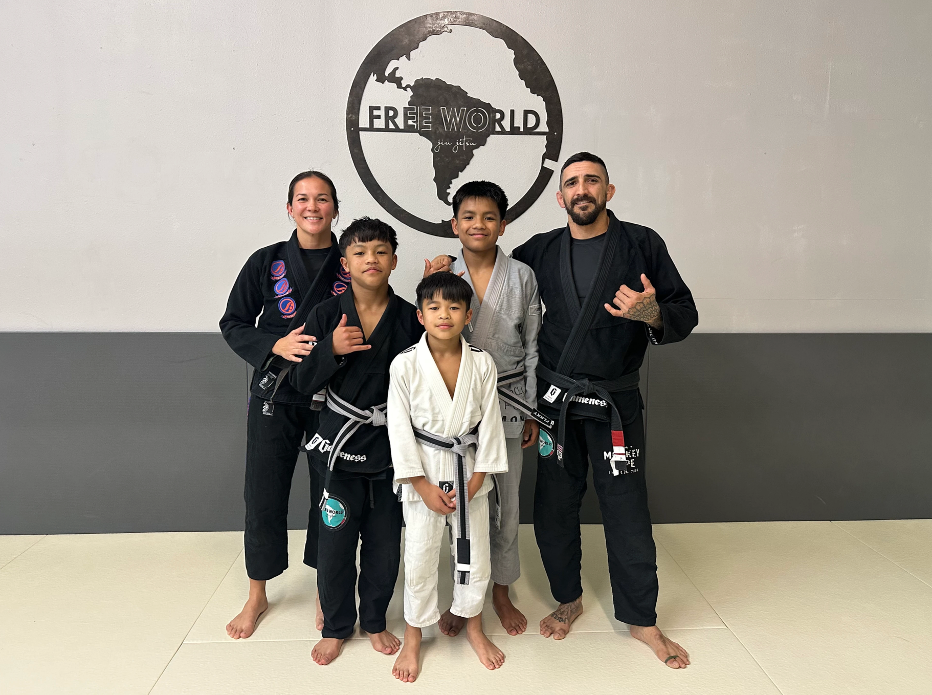 Kids Jiu Jitsu Class at Free World Jiu Jitsu in Pflugerville, TX