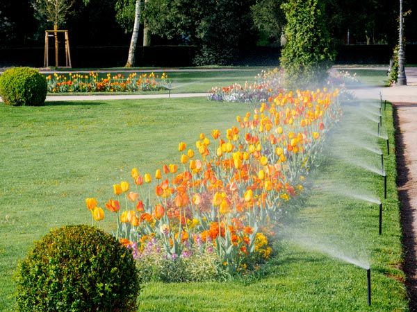 Agricultural Consultants — Modern Sprinkler Irrigation System Working in Portage, MI