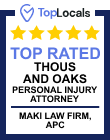 Maki law firm , apc is a top rated personal injury attorney.