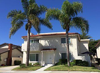 Home with Palm Trees