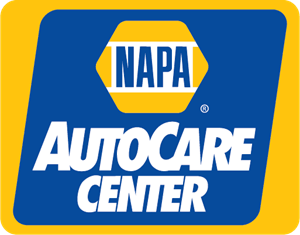 A napa autocare center logo on a white background