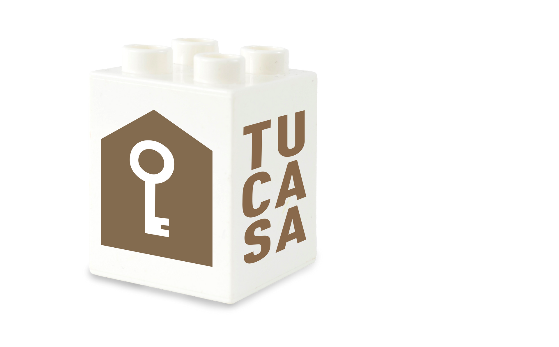 White block toy with 