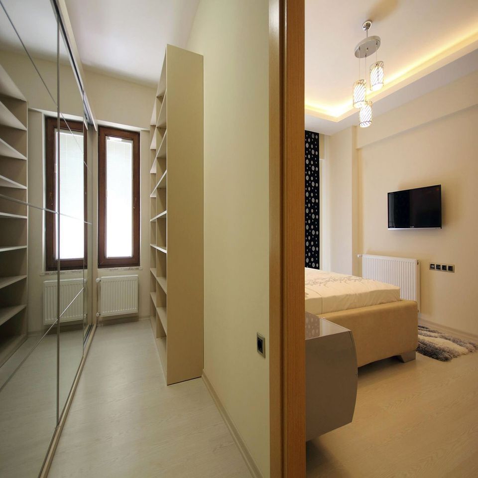 pareti in cartongesso all'interno di un appartamento