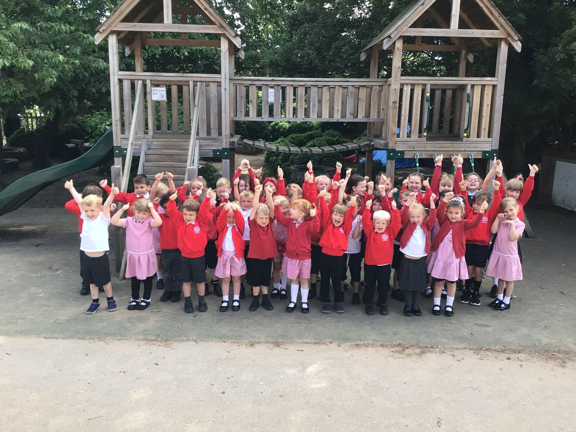 Pupils at St Andrew's CofE Primary School