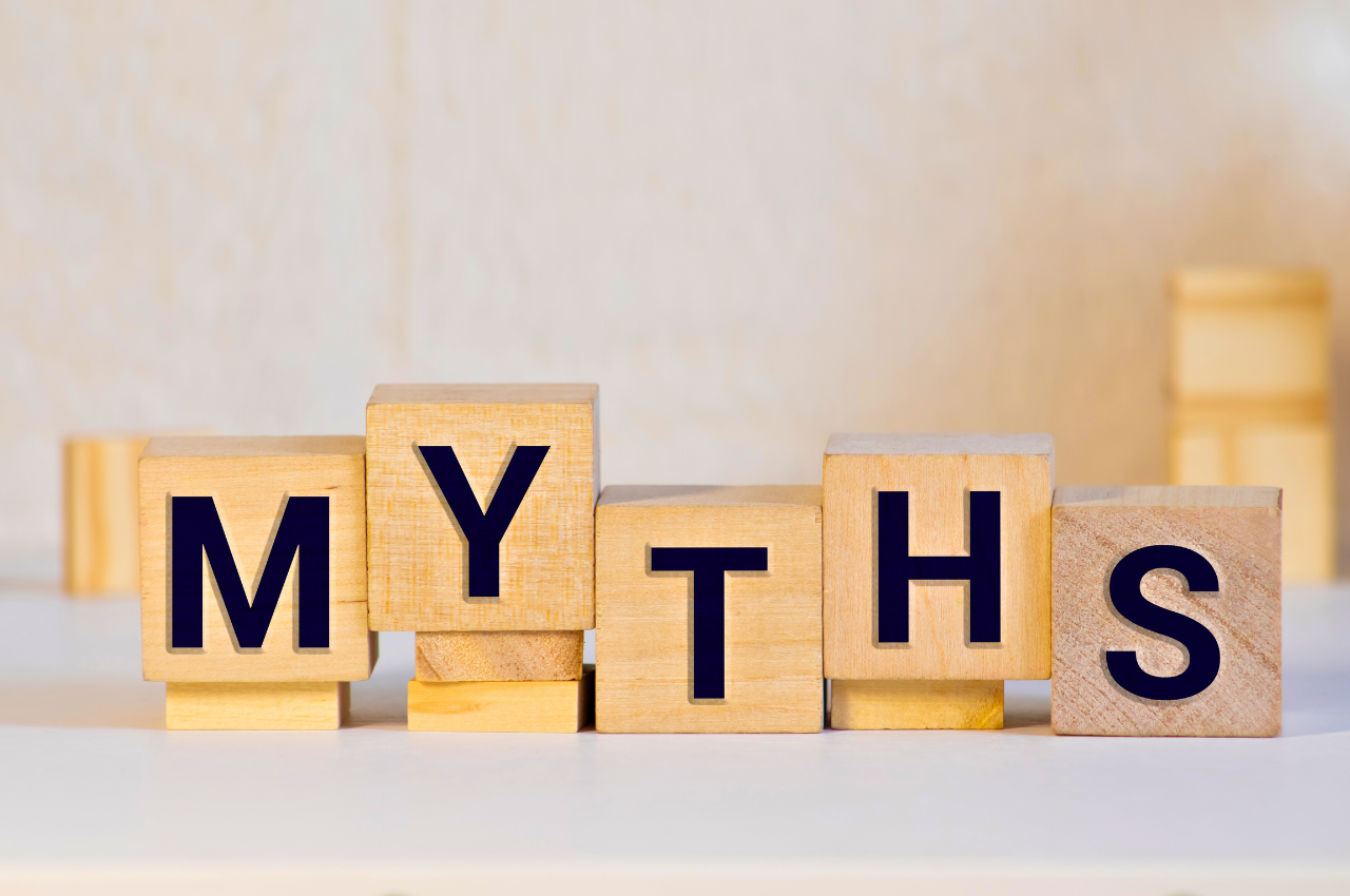Blocks that read Myths
