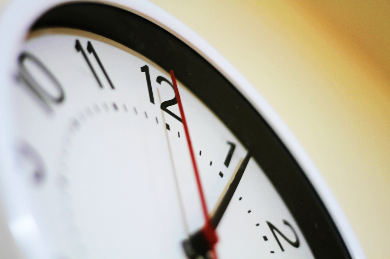 A clock