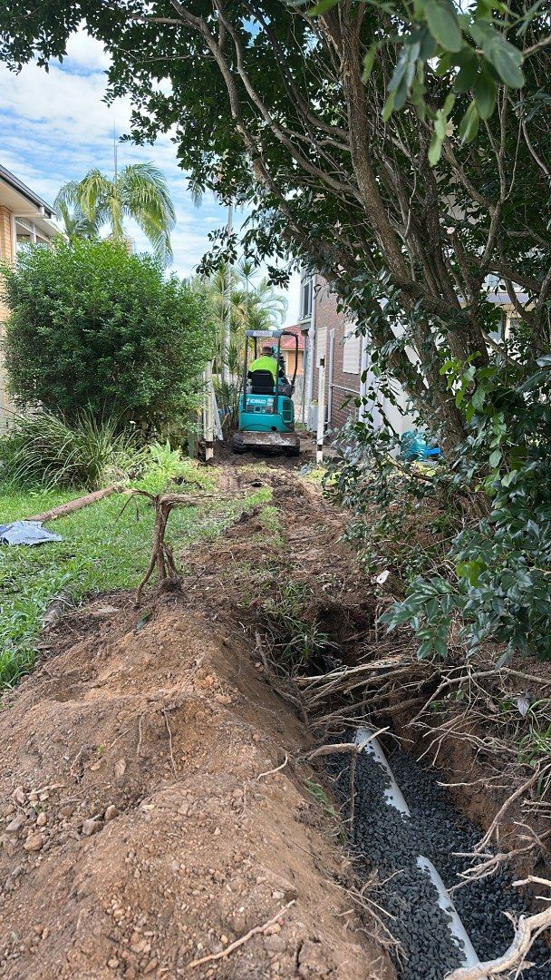 A Pipe Buried in the Dirt — Otto’s Plumbing & Gasfitting in Zillmere, QLD