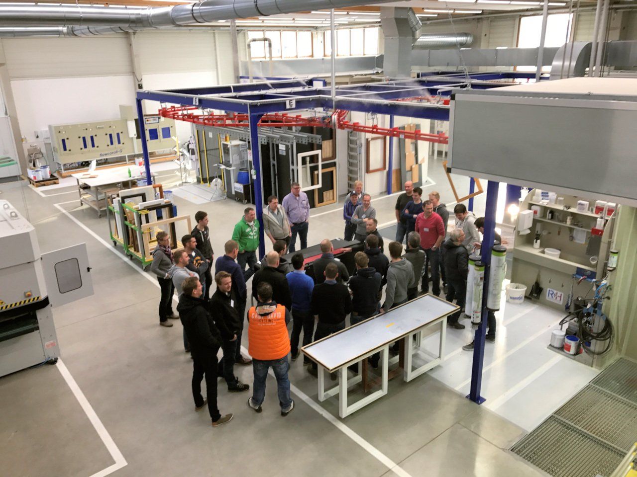 Schulung und Betriebsbesichtigung bei Remmers