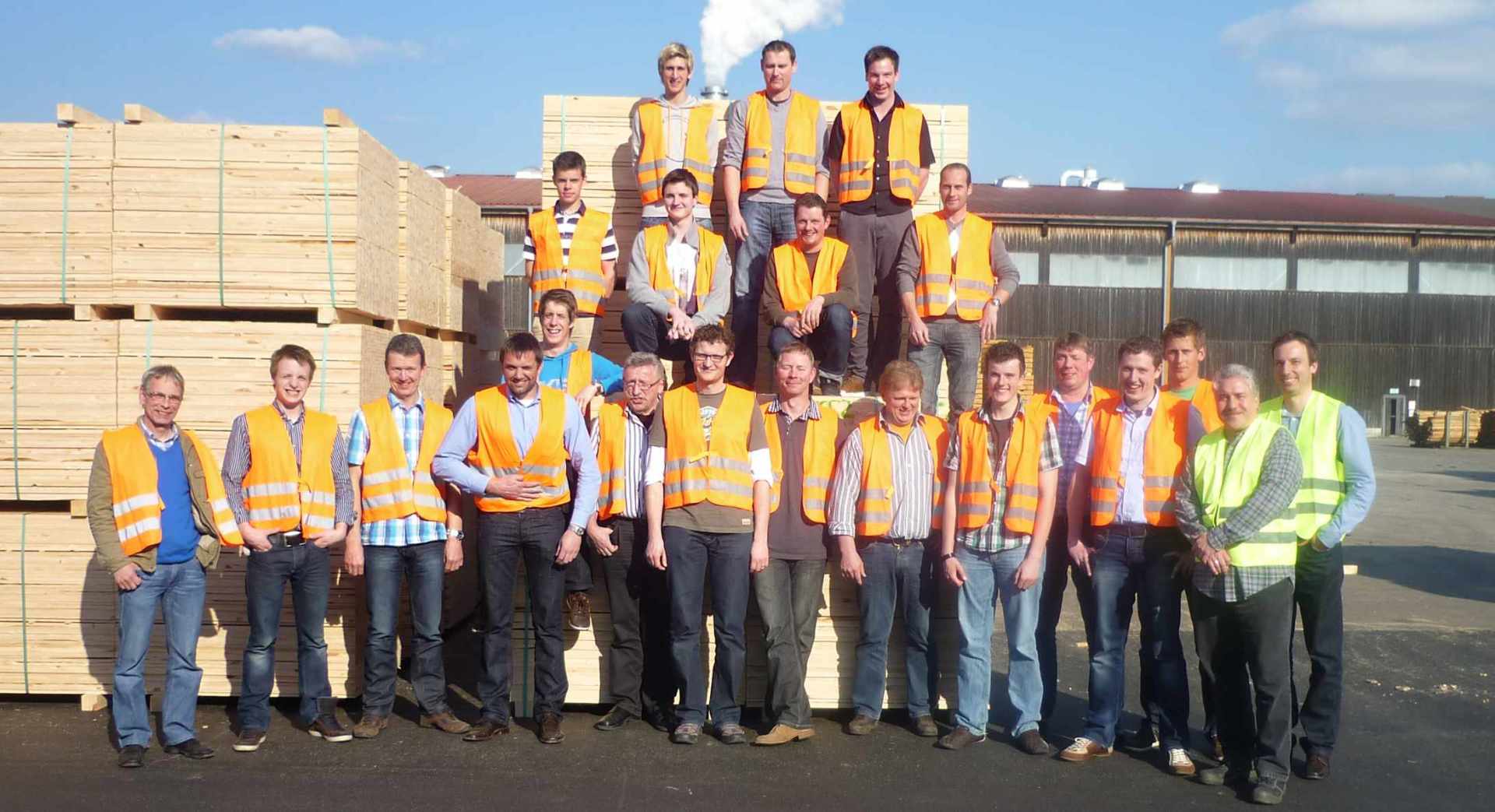 Betriebsbesichtigung bei Klenk in Baruth