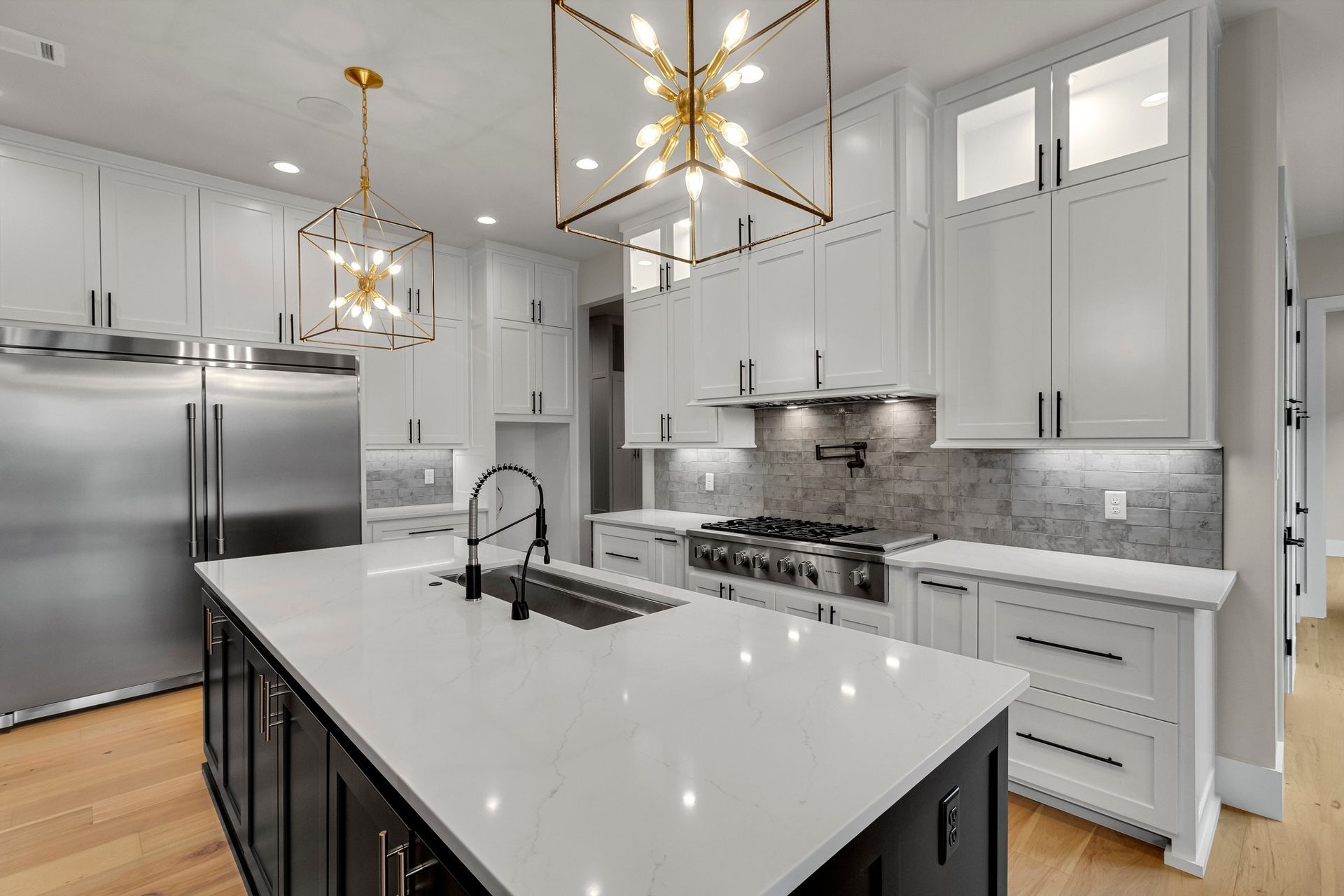 Custom Cabinet Shelve Moulds Baseboards Hardwood Unlimited AR Arkansas