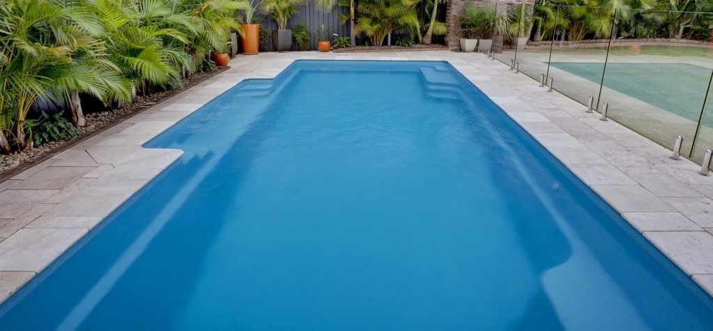 A Rectangular Swimming Pool with Turquoise Water — Swan Hill Pool & Spa Centre in Swan Hill, VIC