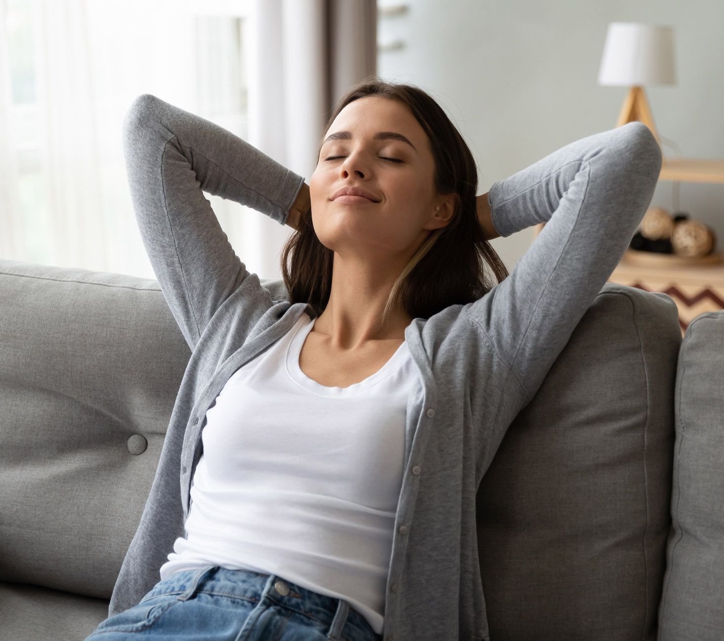 Woman Relaxing — Randleman, NC — Evans Air Services Inc.