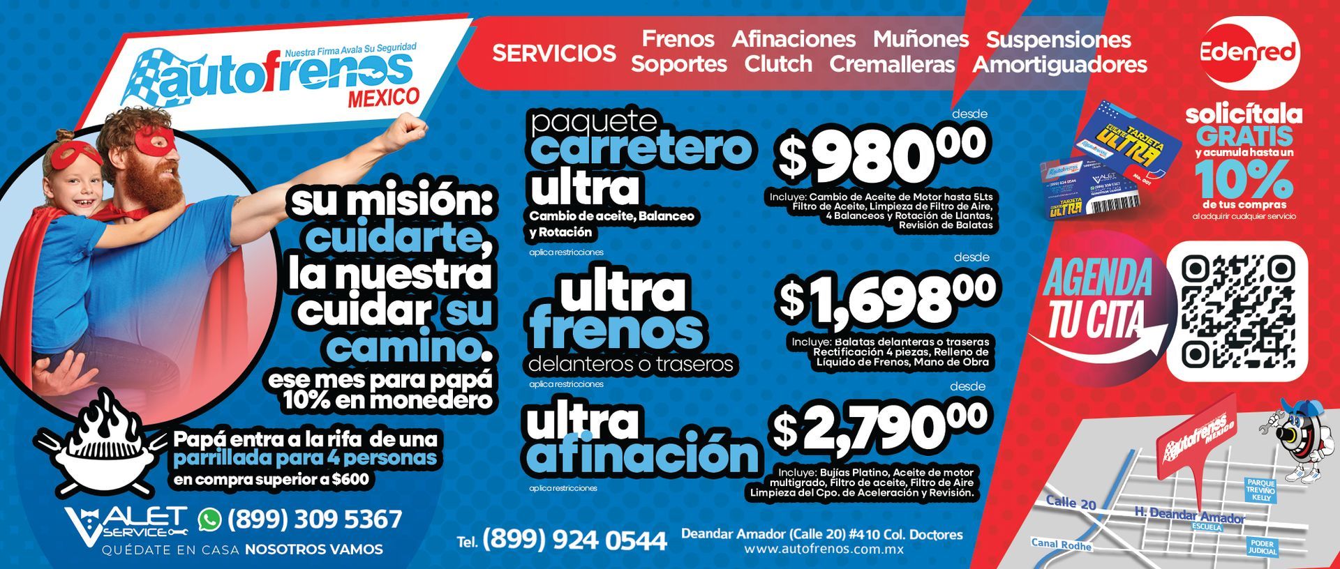 AUTO FRENOS MÉXICO - Promociones