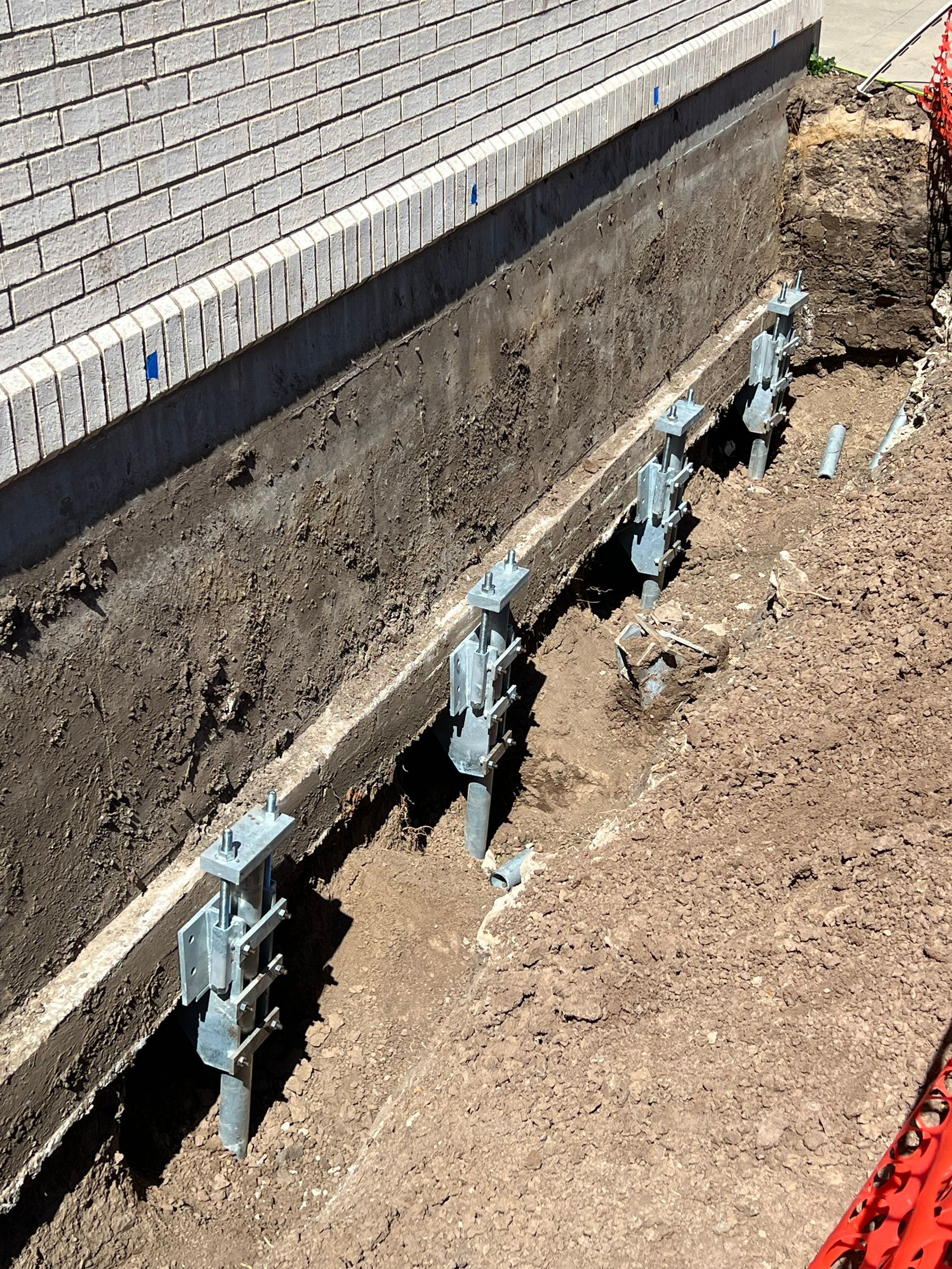 photo of commercial foundation repair