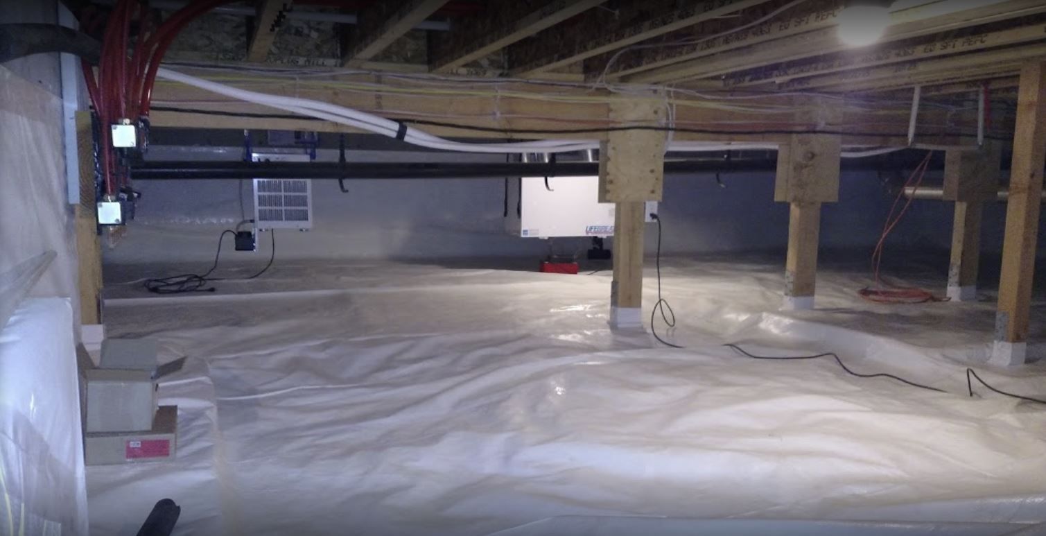 house crawlspace encapsulation